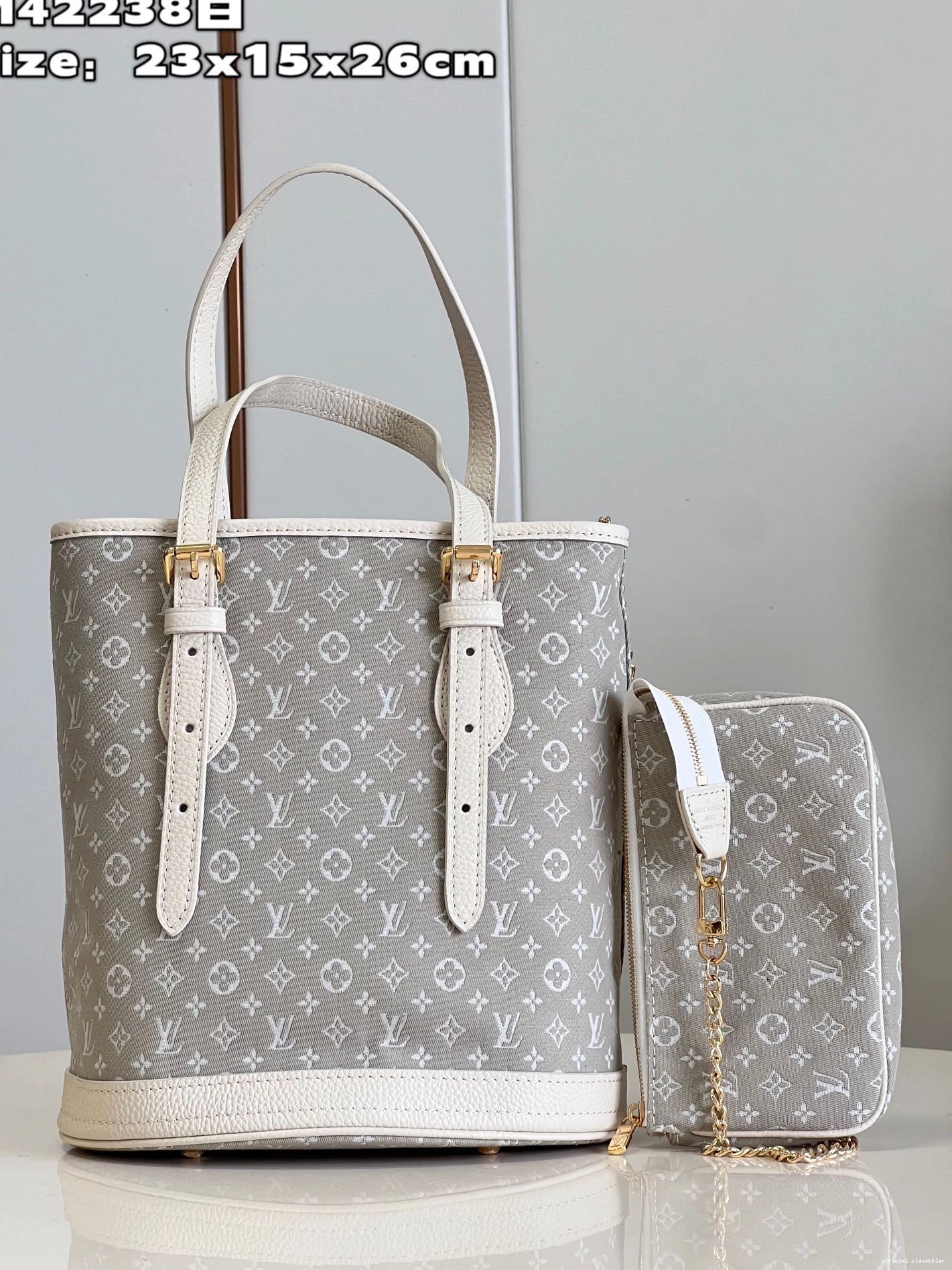 Official oldcobbler BUCKET VUITTON NANO LOUIS 0710